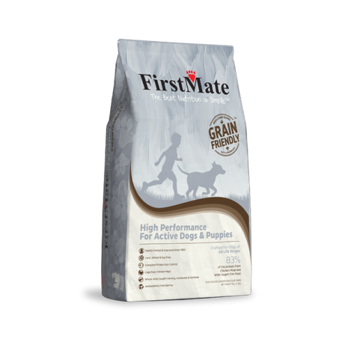 FirstMate Grain Friendly High Performance for Active Dogs and Puppies Dry Dog Food 11.3KG