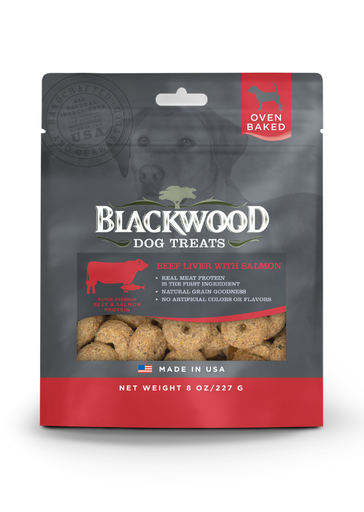 Blackwood Beef Liver &amp; Salmon Oven Baked Dog Treats 227g