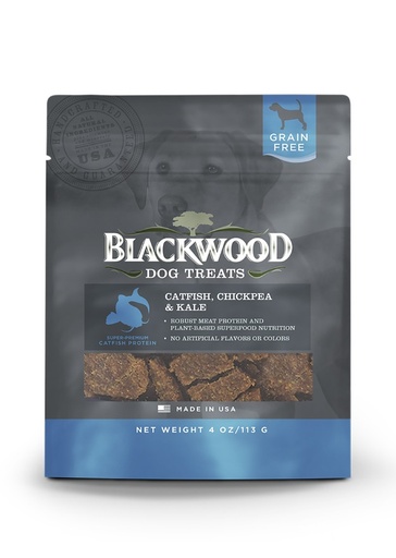 Blackwood Catfish, Chickpea &amp; Kale Grain-Free Dog Treats 113g