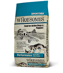 SPORTMiX Wholesomes Performance with Chicken Meal &amp; Rice Formula Dry Dog Food 13.6kg