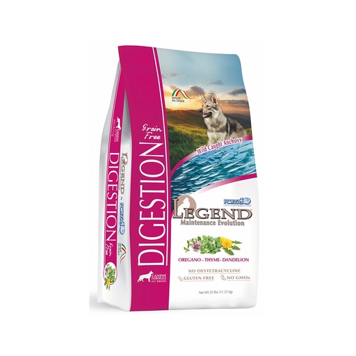 FORZA10 NUTRACEUTIC LEGEND DIGESTION WILD CAUGHT ANCHOVY GRAIN-FREE DRY DOG FOOD 11.33kg