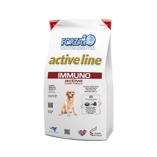 FORZA10 NUTRACEUTIC ACTIVE LINE IMMUNO SUPPORT DIET DRY DOG FOOD 3.63kg