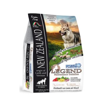 FORZA10 LEGEND NEW ZEALAND LAMB WITH VENISON GRAIN-FREE DRY DOG FOOD 11.33kg