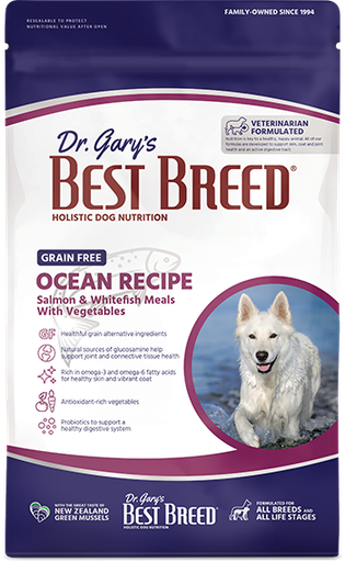 Dr. Gary's Best Breed Holistic Grain-Free Ocean Recipe With Salmon with Fruits &amp; Vegetables Dry Dog Food 11.8kg