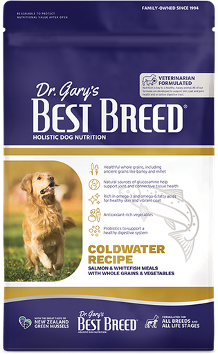 Dr. Gary's Best Breed Holistic Coldwater Recipe Salmon with Vegetables &amp; Herbs Dry Dog Food 11.8kg