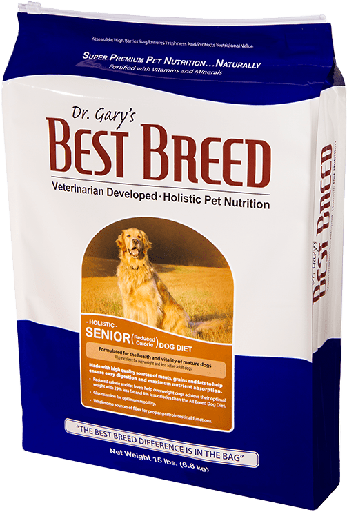 Dr. Gary's Best Breed Holistic Senior Reduced Calorie Dry Dog Food 13.6kg