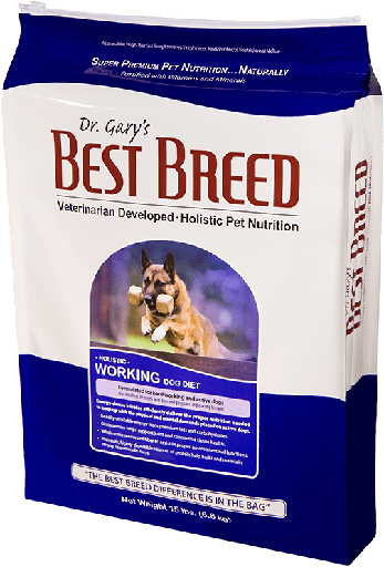 Dr. Gary's Best Breed Holistic Working Dog Diet Dry Dog Food 13.6KG