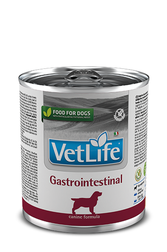 FARMINA VETLIFE GASTROINTESTINAL CASE OF 6 WET DOG FOOD 300G