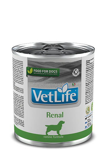 FARMINA VETLIFE RENAL CASE OF 6 WET DOG FOOD 300G