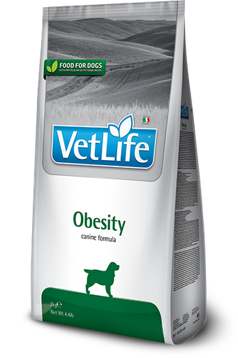 FARMINA VETLIFE OBESITY CANINE DRY DOG FOOD 12KG