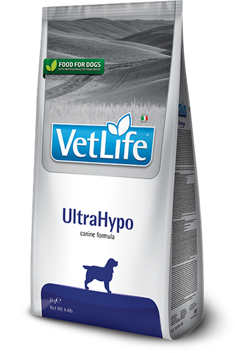 FARMINA VETLIFE ULTRAHYPO CANINE DRY DOG FOOD 12KG