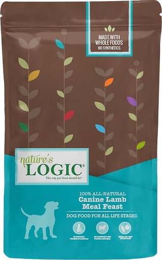 Nature's Logic Canine Lamb Meal Feast All Life Stages Dry Dog Food 11.33kg