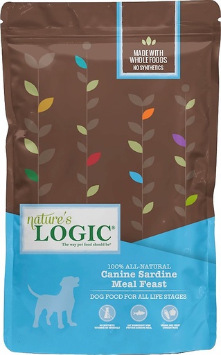 Nature's Logic Canine Sardine Meal Feast All Life Stages Dry Dog Food 11.33kg