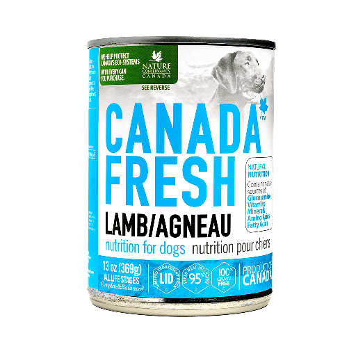 PETKIND Canada Fresh Dog Lamb Formula Case of 12 Wet Canned Dog Food 369g