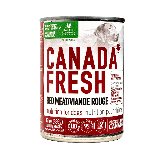 PETKIND Canada Fresh Dog Red Meat Formula Case of 12 Wet Canned Dog Food 369g