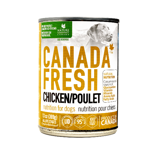 PETKIND Canada Fresh Dog Chicken Formula Case of 12 Wet Canned Dog Food 369g