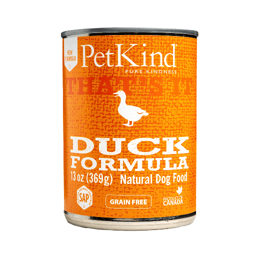 PETKIND That's It Duck Formula Grain-Free Case of 12 Wet Canned Dog Food 369g