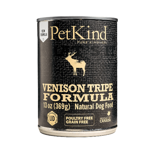 PETKIND That's It Venison Tripe Formula Grain-Free Case of 12 Wet Canned Dog Food 369g