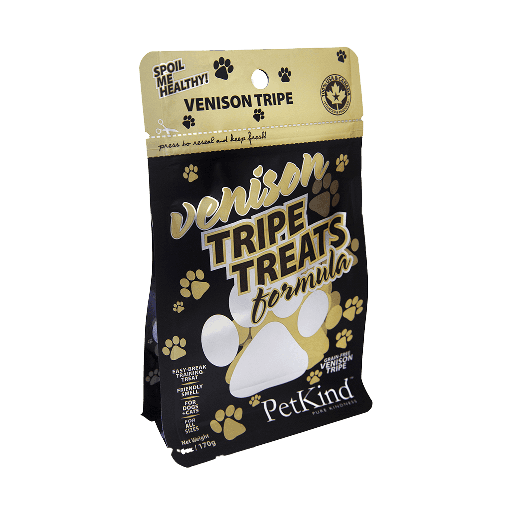 PETKIND Green Venison Tripe Dog Treats 170g