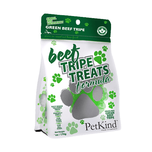 PETKIND Green Beef Tripe Dog Treats 170g