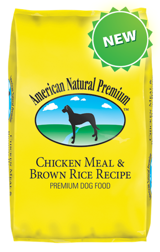 AMERICAN NATURAL Premium Chicken Meal &amp; Brown Rice Recipe Dry Dog Food 15kg