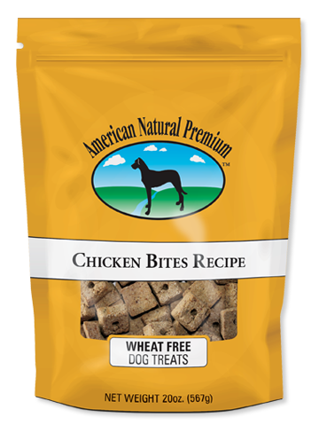 AMERICAN NATURAL Natural Premium Chicken Bites Dog Treats 567g