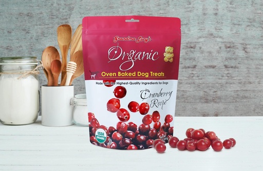 GRANDMA LUCY'S Organic Cranberry Oven Baked Dog Treats 397g