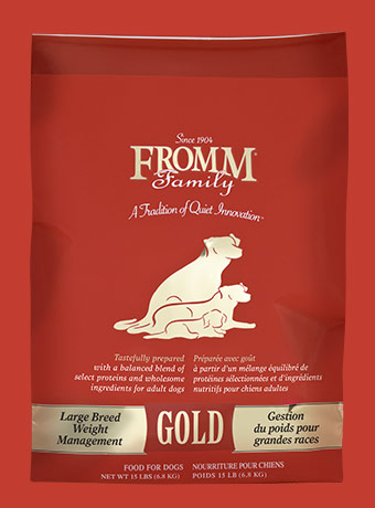 FROMM Gold Weight Management Large Breed Dry Dog Food 15kg