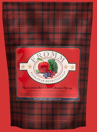 FROMM Four Star Highlander Beef, Oats, 'n Barley Recipe Dry Dog Food 13.6kg