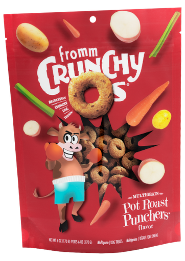 FROMM Crunchy O's Pot Roast Punchers Dog Treats 170g