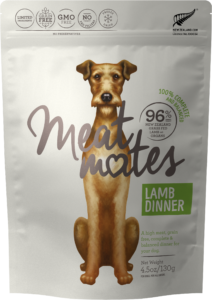 MEAT MATES LAMB DINNER FREEZE DRIED DOG FOOD 400G