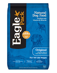 EAGLE PACK Original All Stages Chicken and Pork Meal Dry Dog Food 13.6kg