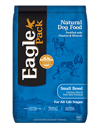 EAGLE PACK Small Breed Chicken and Pork Meal All Stages Dry Dog Food 13.6kg
