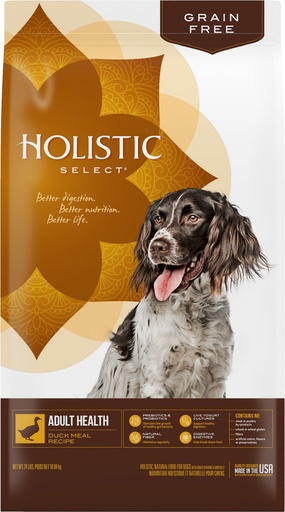 HOLISTIC SELECTAdult Health Duck Meal Recipe Dry Dog Food 10.88kg