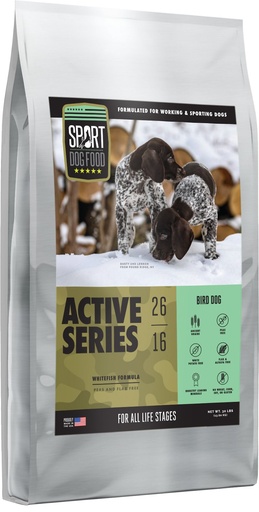 SPORT DOG FOOD Active Series Bird Dog Whitefish Formula Flax-Free Dry Dog Food 13.6kg