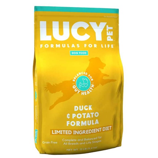 LUCY PET Formulas For Life Duck and Potato Limited Ingredient Diet Dry Dog Food 11.8kg