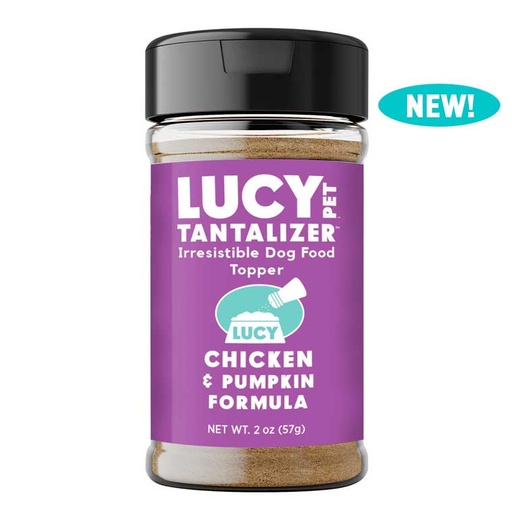 LUCY PET Tantalizer Chicken and Pumpkin Formula Dog Food Topper 57g