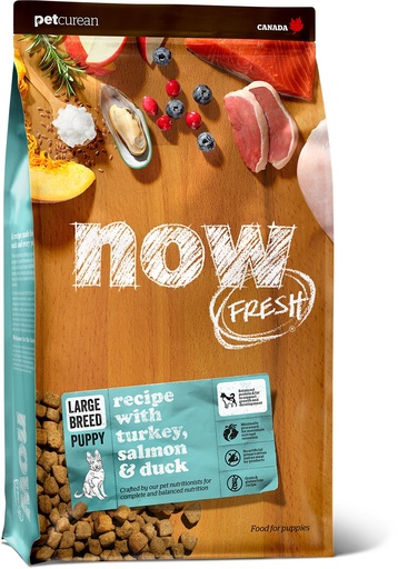 NOW FRESH Grain-Free Large Breed Puppy Recipe Dry Dog Food 11.33kg