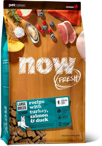 NOW FRESH Grain-Free Large Breed Senoir Recipe Dry Dog Food 11.33kg