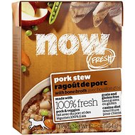NOW FRESH Grain-Free Pork Stew with Bone Broth Case of 12 Wet Dog Food 354g