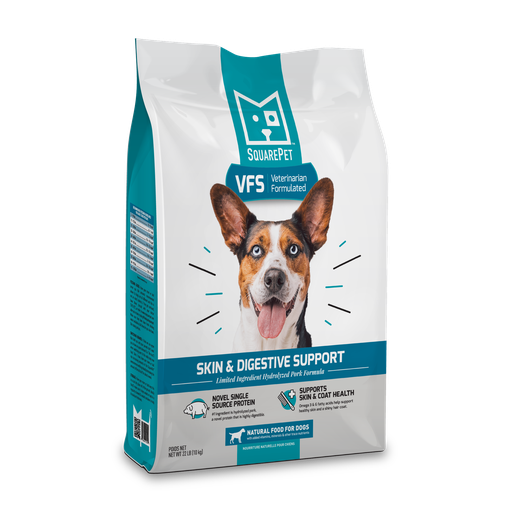 SQUAREPET VFS SKIN &amp; DIGESTIVE SUPPORT DRY DOG FOOD 10KG