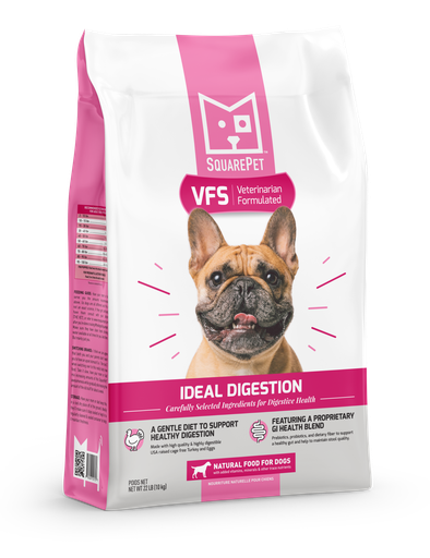 SQUAREPET VFS IDEAL DIGESTION FORMULA DRY DOG FOOD 10KG