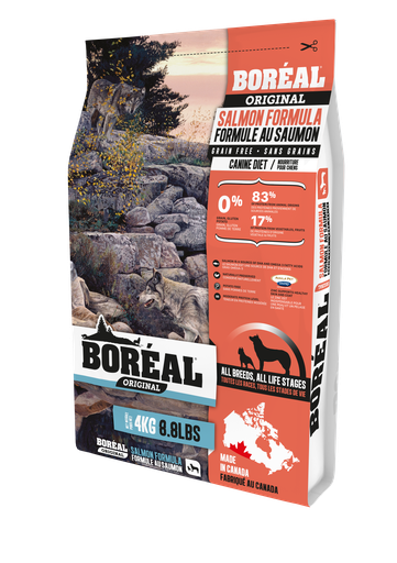 BOREAL ORIGINAL SALMON - GRAIN FREE DRY DOG FOOD 11.3KG