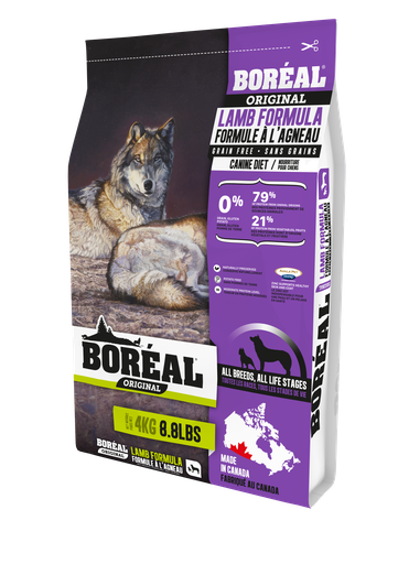 BOREAL ORIGINAL LAMB - GRAIN FREE DRY DOG FOOD 11.3KG