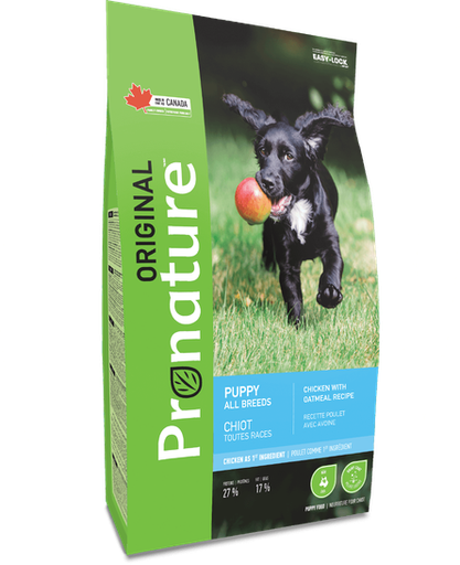 PRO NATURE ORIGINAL CHICKEN WITH OATMEAL RECIPE PUPPY ALL BREED DRY DOG FOOD 2.27KG