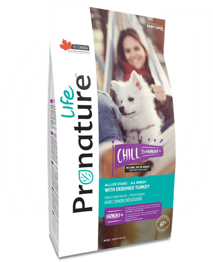 PRO NATURE LIFE CHILL HARMONY+ WITH DEBONED TURKEY ALL LIFE STAGES ALL BREED DRY DOG FOOD 11.3KG