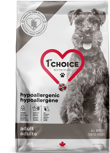 1ST CHOICE Hypoallergenic Duck Formula Adult All Breeds Grain-Free Dry Dog Food 4.5kg