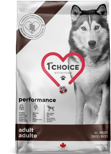 1ST CHOICE Performance, Chicken Formula Adult All Breeds Dry Dog Food 12kg