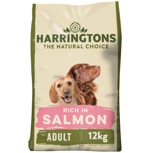 HARRINGTONS COMPLETE RICH IN SALMON &amp; POTATO DRY DOG FOOD 12KG