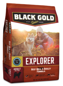 BLACK GOLD Explorer Beef Meal &amp; Barley Formula Dry Dog Food 18.1kg